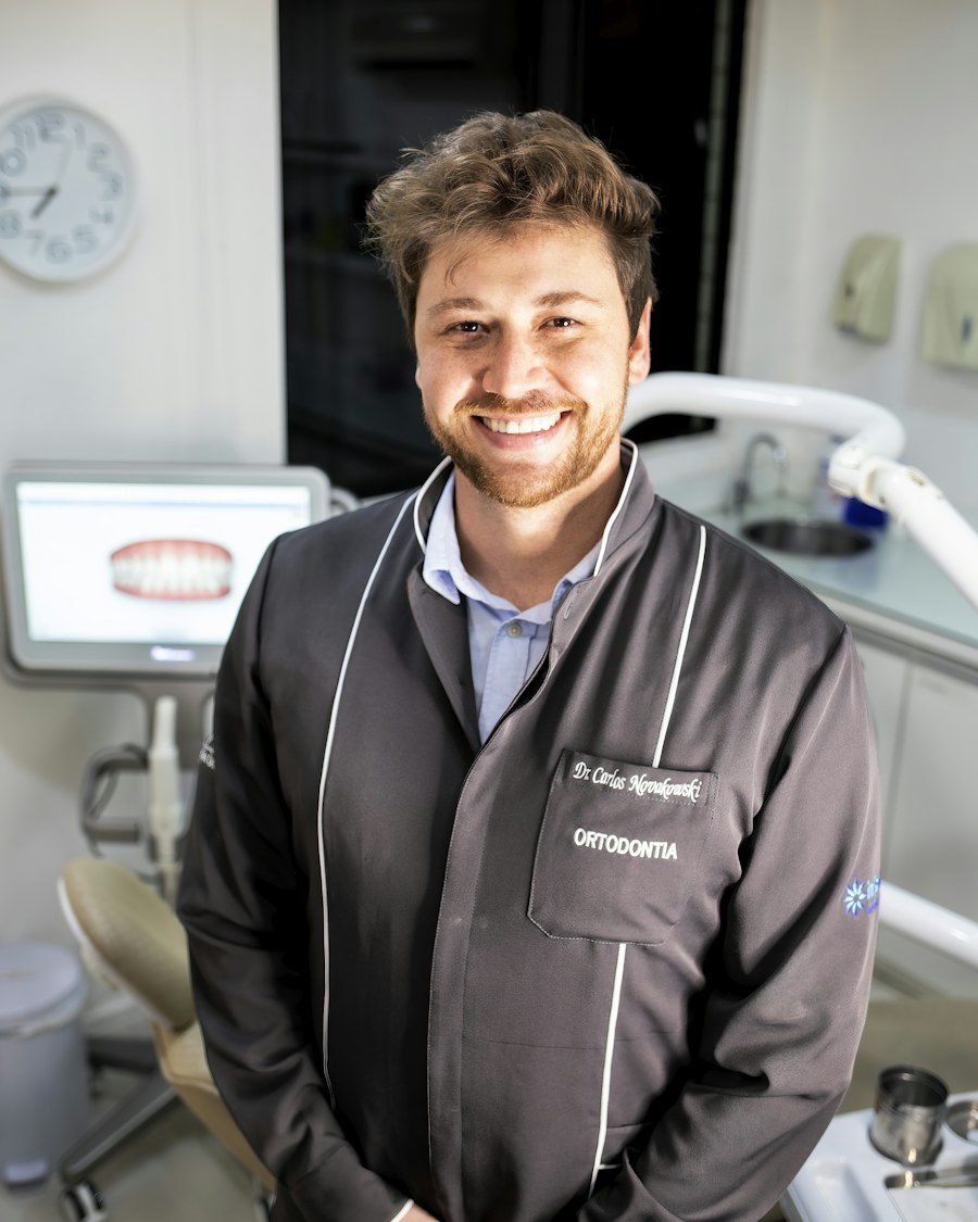 Dr Marcus Bell standing in a surgery
